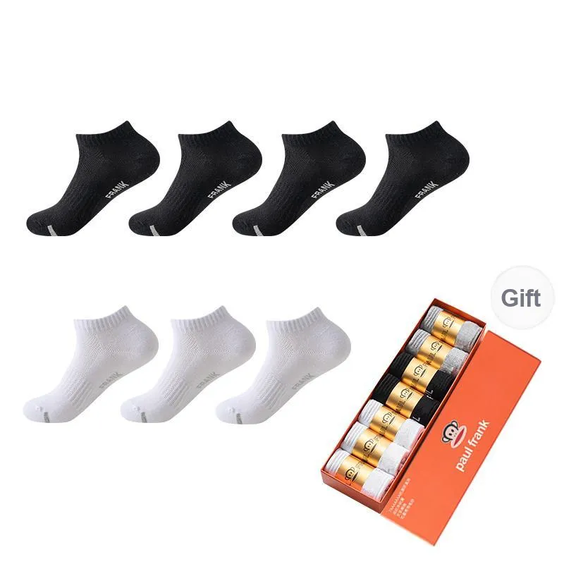 PAUL FRANK Ankle Socks Unisex Gift Box 7 Double Packs-8