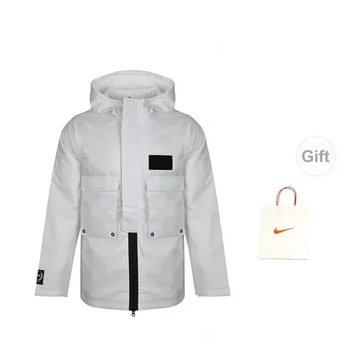 Nike Jackets Men Mountain Peak White+Gift Bag