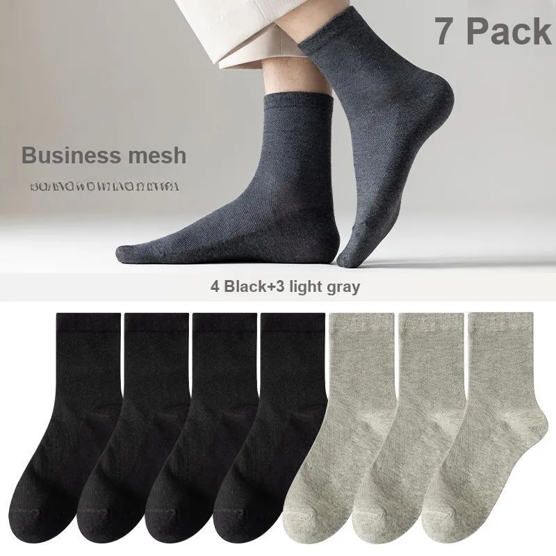 7 SEVFUN Mid Calf Socks Men's Combo Set-41