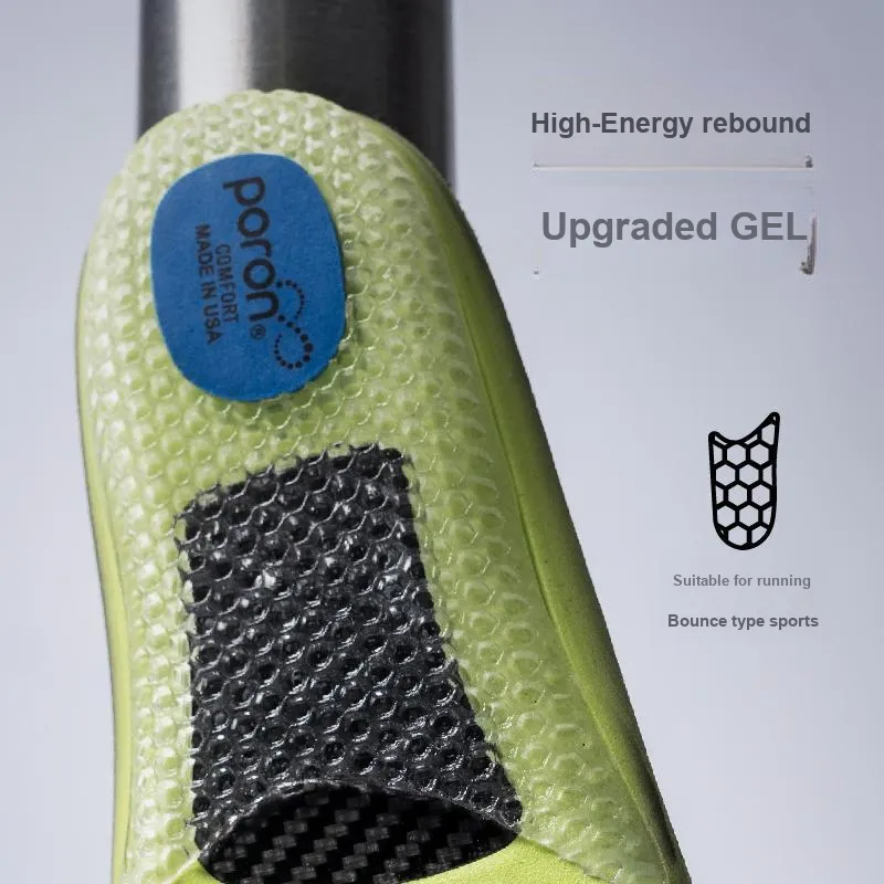 Hidefxx PORON Cushioning High Rebound Carbon Fiber Insoles Men's-15