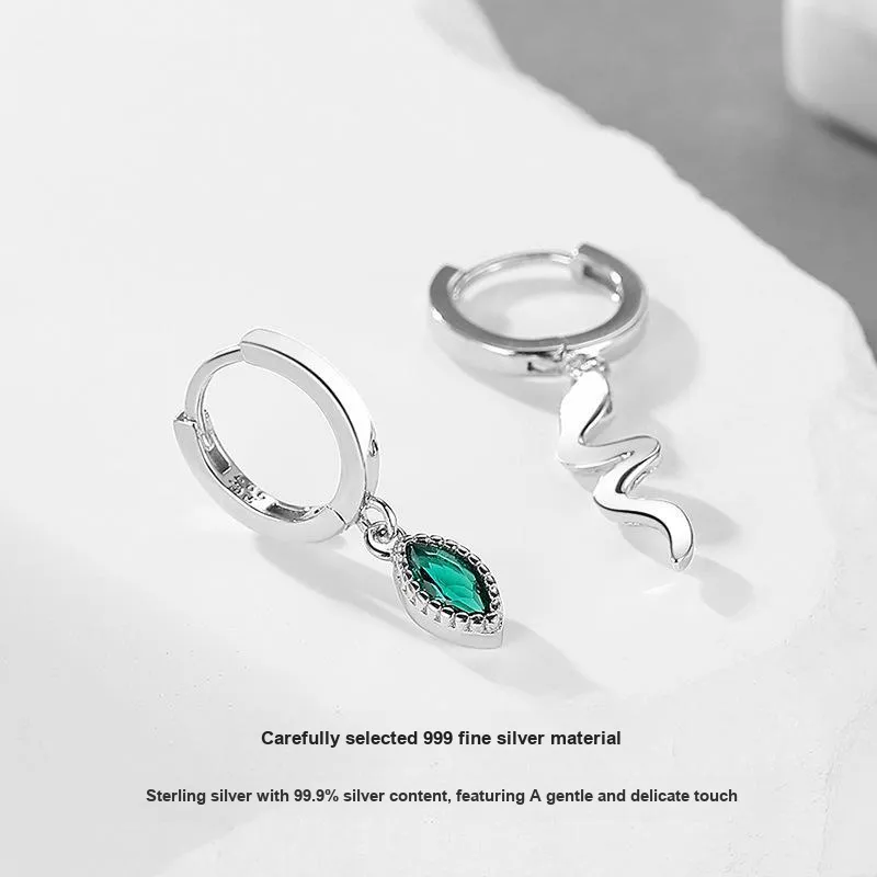 U state 999 Fine Silver Earrings Women's-2