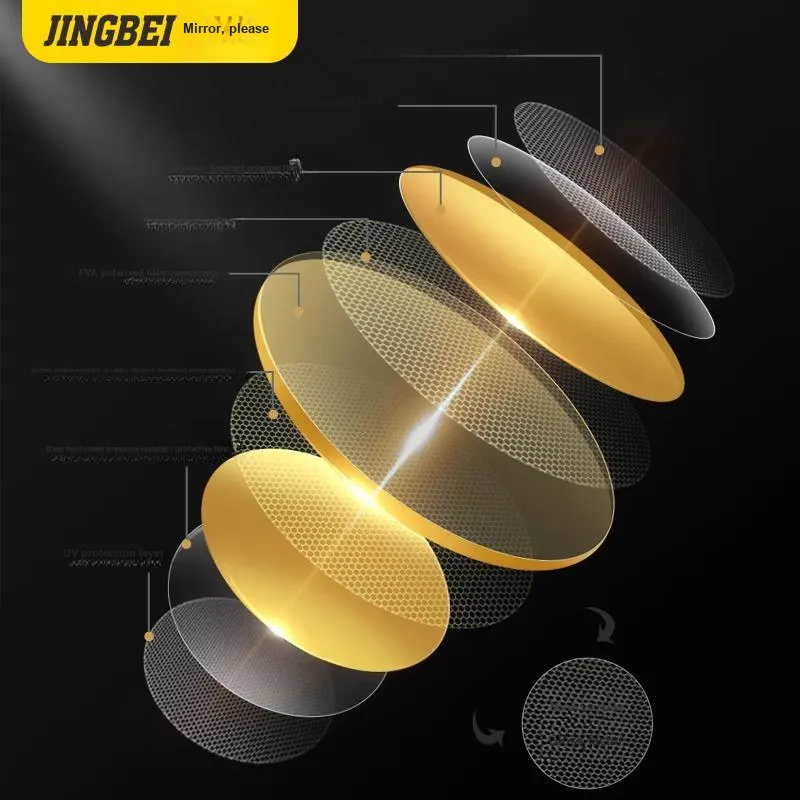 JINGBEI Sunglasses Unisex-4