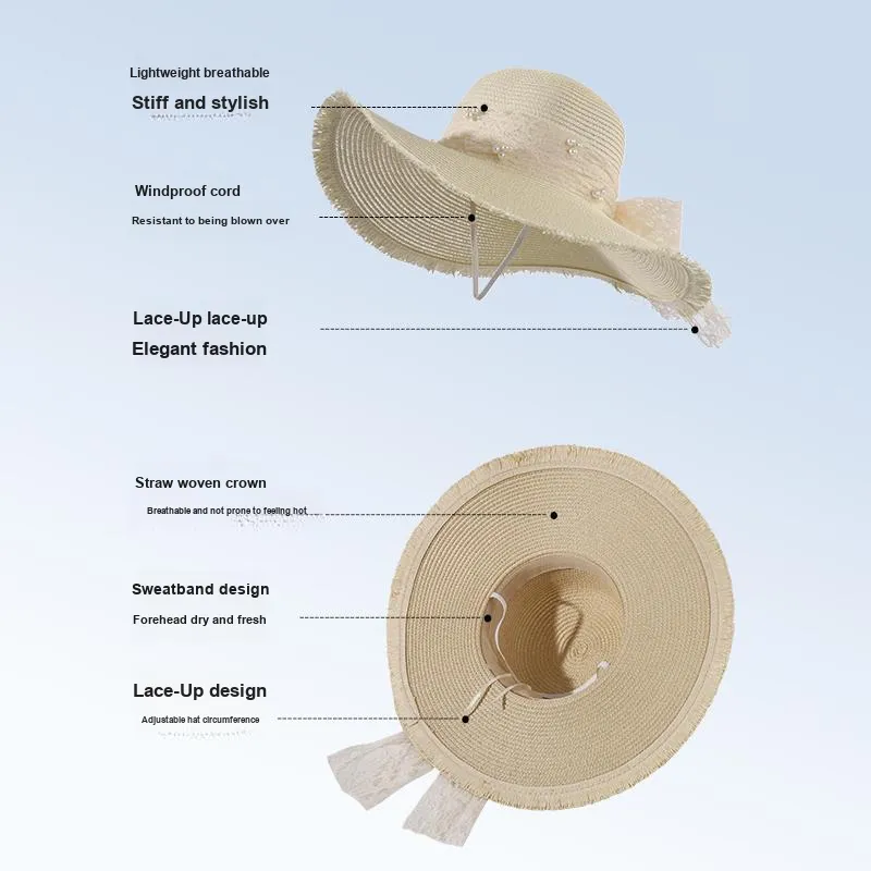 NANJIREN Lightweight Sun Protection Hats Women's-3