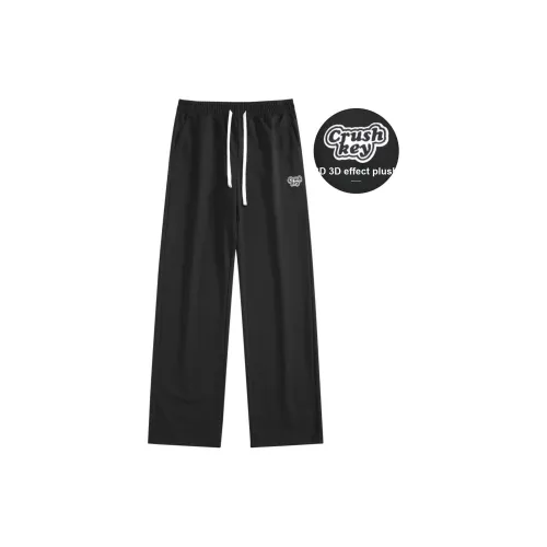 CRUSH KEY Повседневные брюки Унисекс Черный