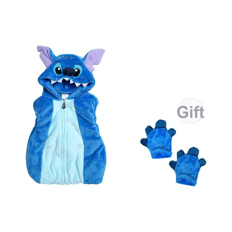 IKALI X Disney Жилет Stitch для детей от 3 до 7 лет