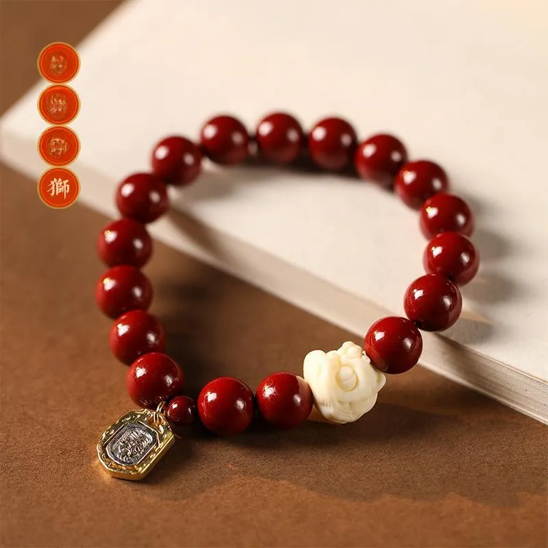 Regalrose Cinnabar Jade Bracelets Women's-4