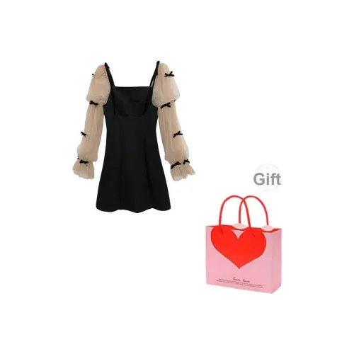 BVODE Длинное платье с длинными рукавами женское