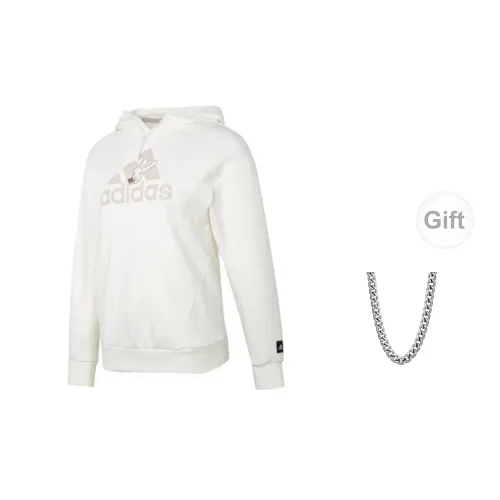 Adidas CNY Sweatshirts Women's White+Free Necklaces