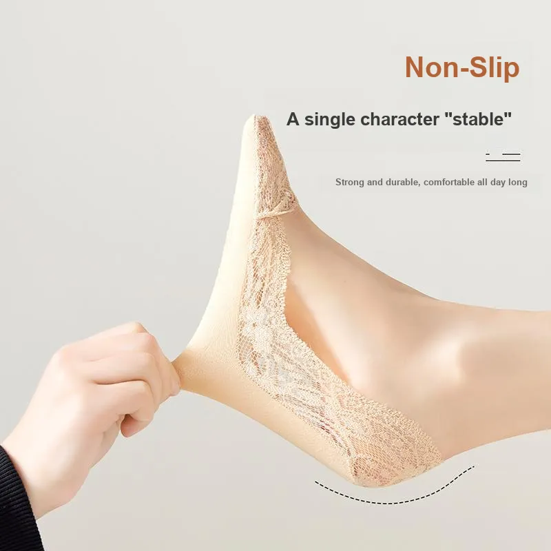 Lanza No Show Socks Women's 5 Pack-46