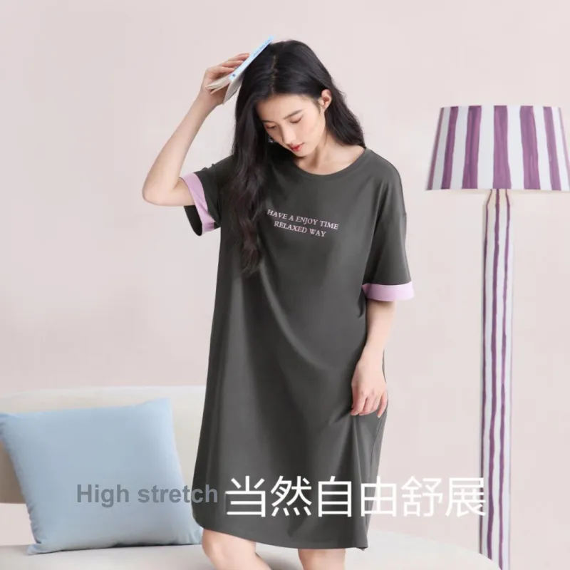 Red Beans At Home Nightgown Women's-5