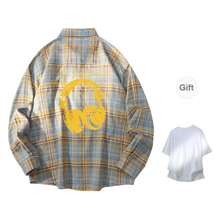 FAX FOR FMACM Shirt Unisex Red Plaid-8