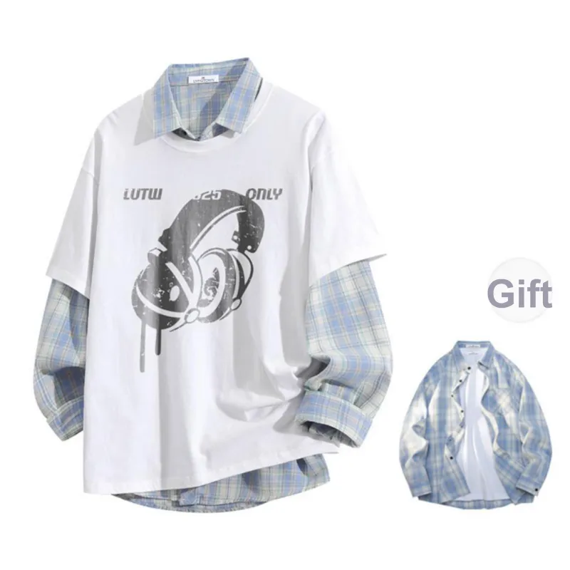 LIVINGTOWN Shirt Matching Set Unisex-4