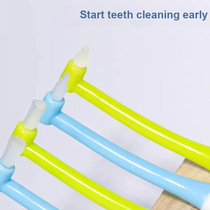 FAWNMUM Single Bundle Pointed Toe Toothbrushes Cleaning 4 Pcs-5