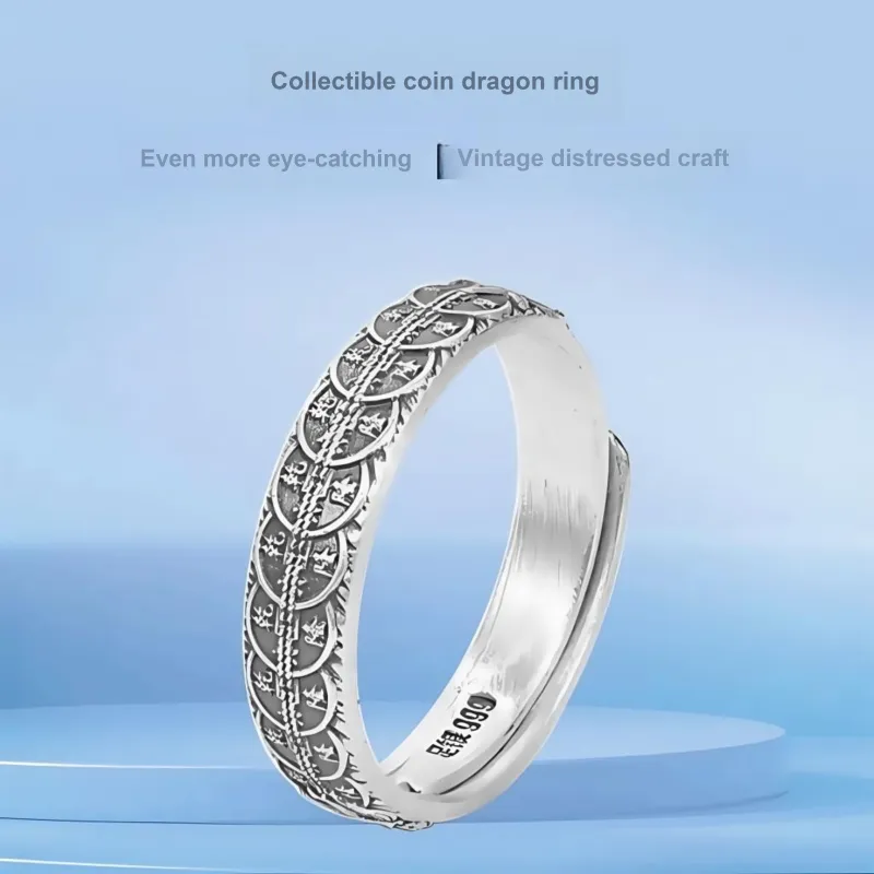 BKBU S999 Fine Silver Rings Unisex-4