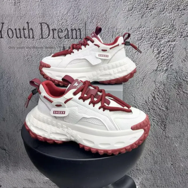 VNNSIJIE x Banas Low Top Chunky Sneakers Men's-1
