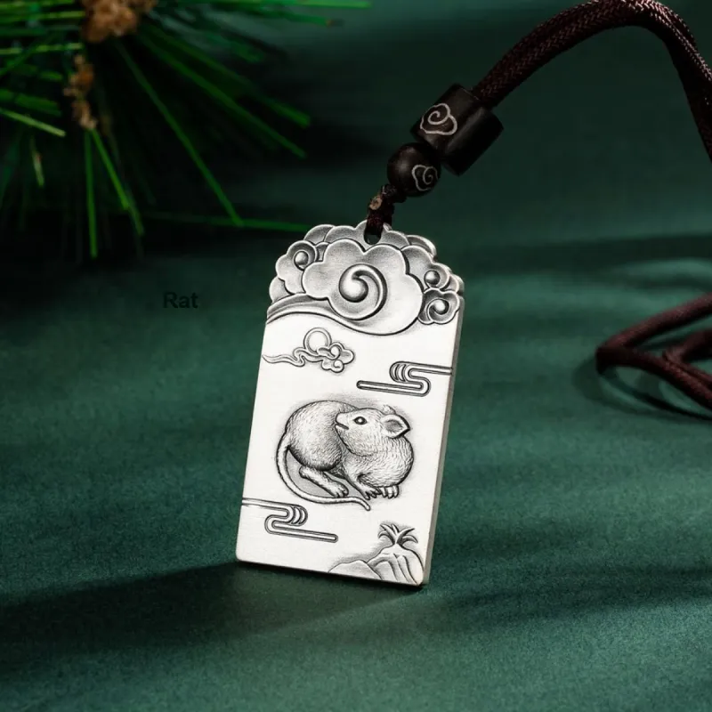 Yu Yin 999 Fine Silver Pendants Unisex-2