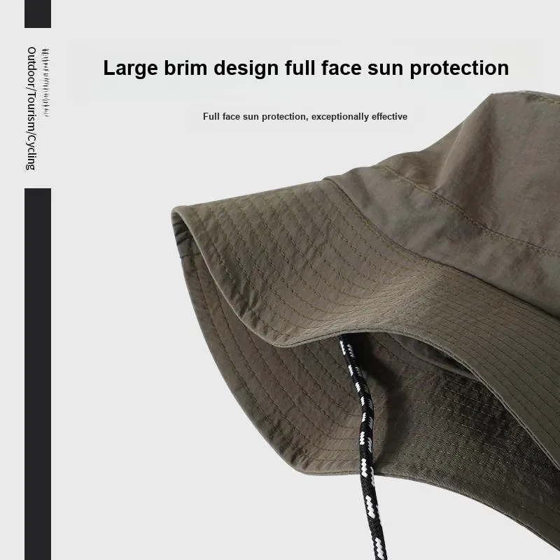 YUZHAOLIN Polyester Sun Protection Hats Unisex-3