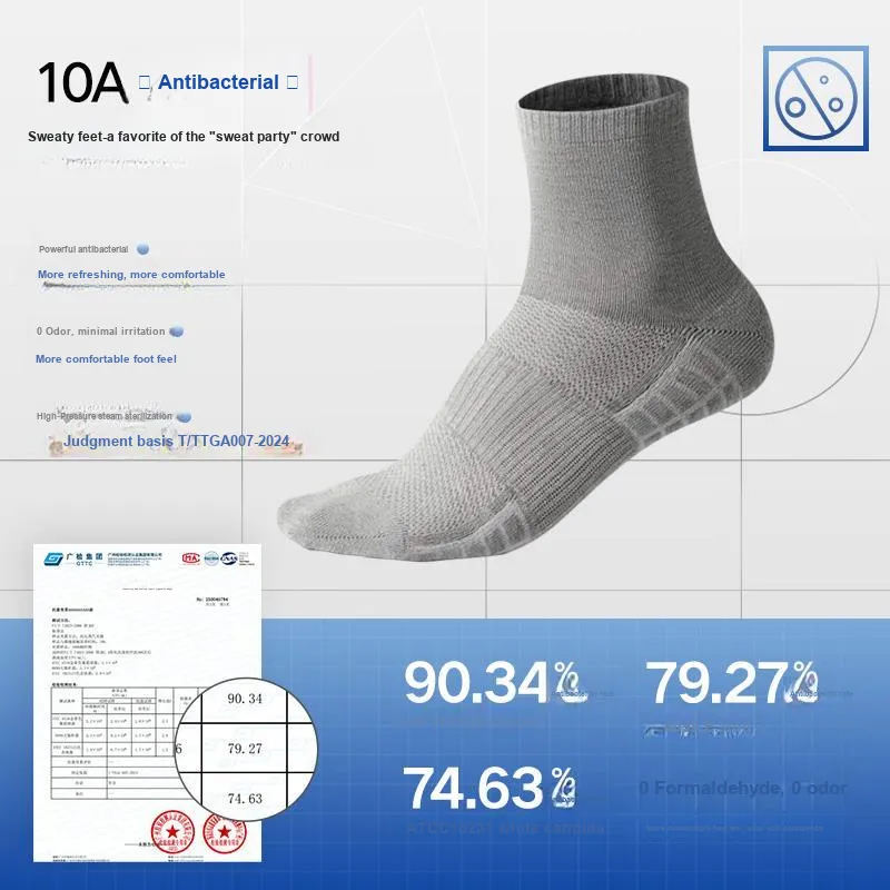 HLA Mid Calf Socks Unisex 5 Pack-4