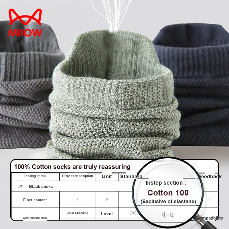 MIIOW Cool One Summer Series Ankle Socks Men's 5 Pack-77