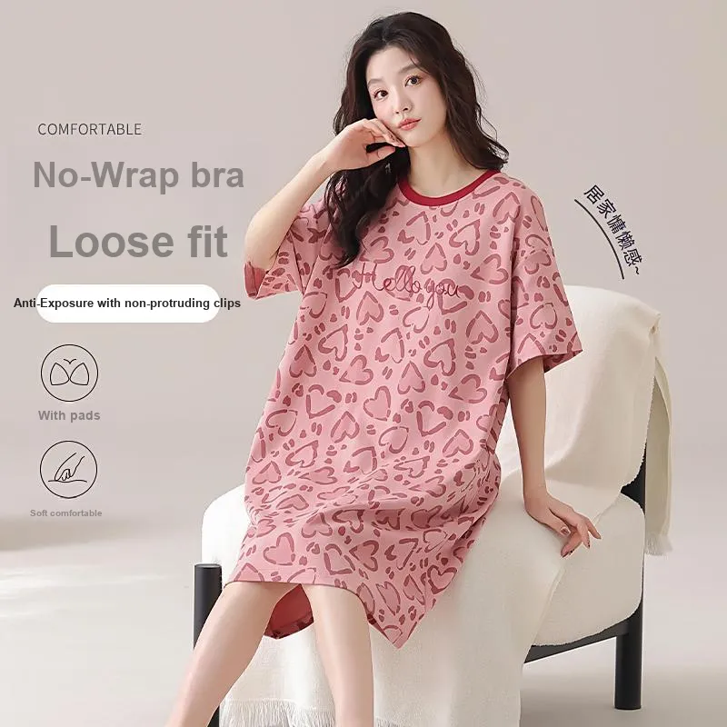 Pretty lady Women's Nightgowns-2