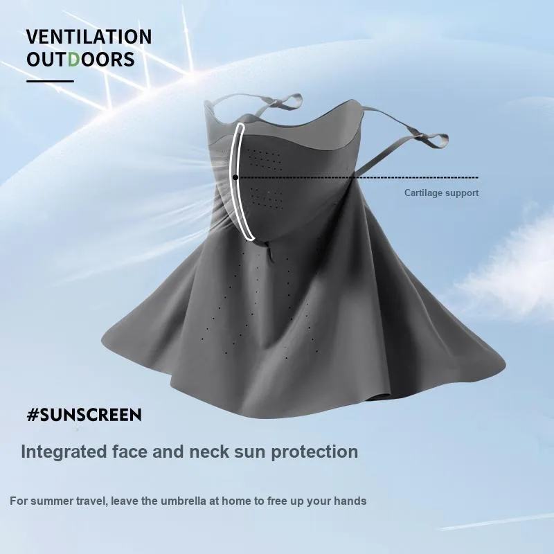 Shizhu Lightweight Sun Protection Masks Women's-1