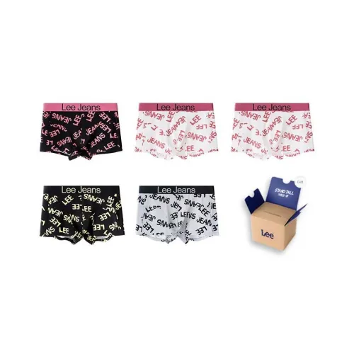 Ли совместный модель Edge Color 3,0 Нижнее белье Подарочная коробка Мужской 5 пар
