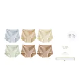 6E 라이트 블루+라이트 애프리콧+라이트 옐로우+청색+커피+커피