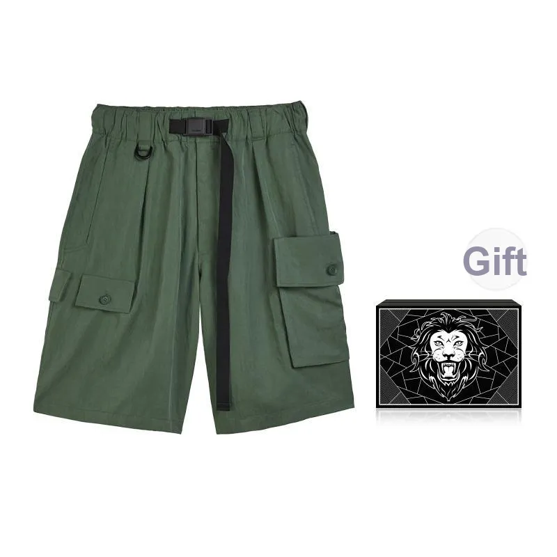 Y 3 Twill Cargo Shorts-3