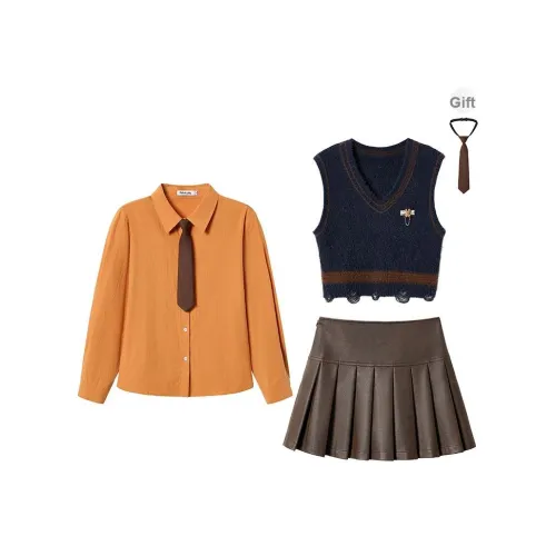 fabric pig Женские комплекты с юбкой