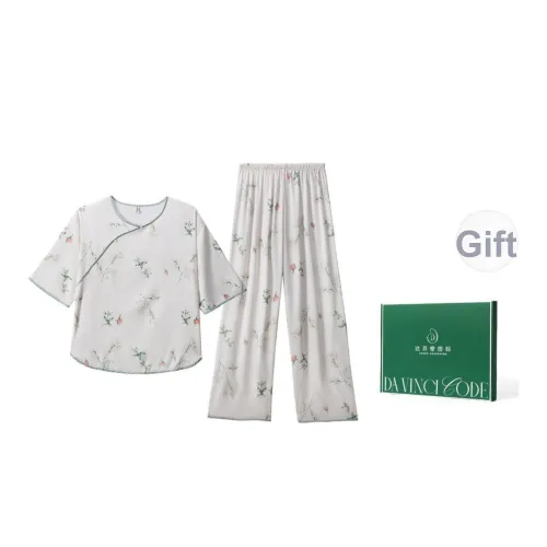 DAFENQIMIMA Пижамный комплект для женщин набор в подарочной коробке