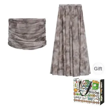 BVODE Two Piece Skirt Sets Women's