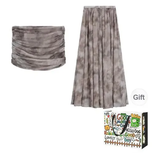BVODE Two Piece Skirt Sets Women's