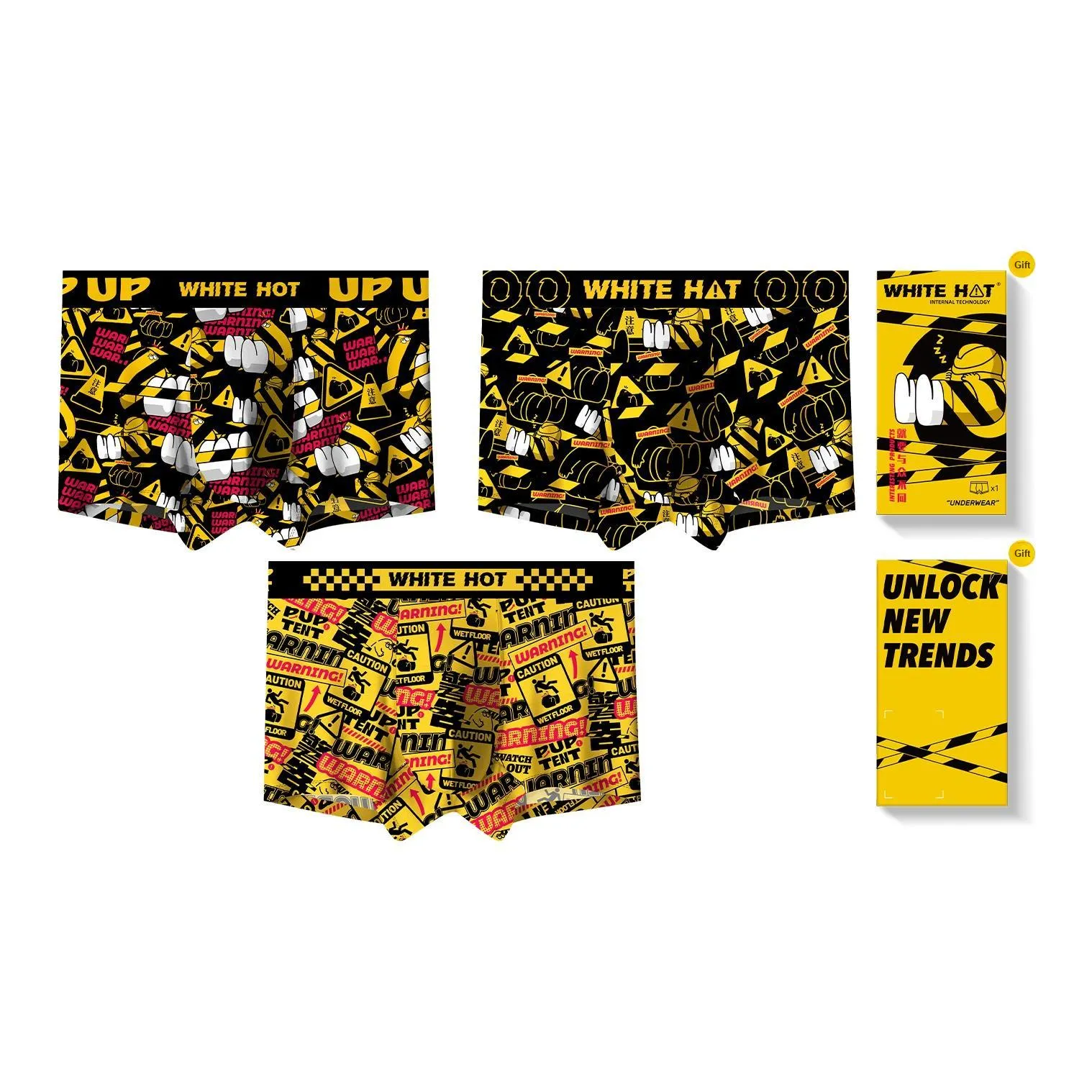 Белая жара Мужские боксер-шорты