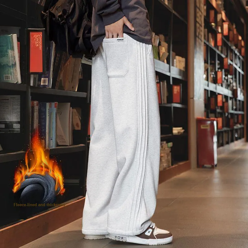 POLAR BEAR Casual Pants Unisex Black-46