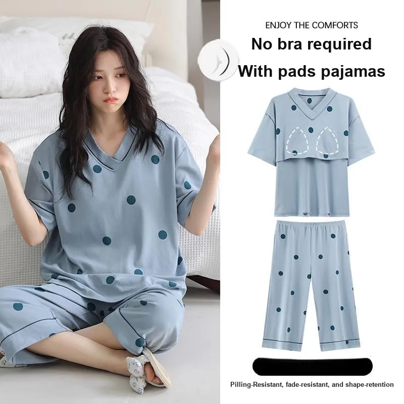MADALLO Pajama Set Women's Sky Blue-1