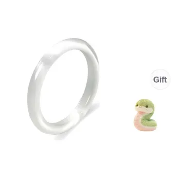 Yagu Glass Cat Eye Jade Bangles Women's