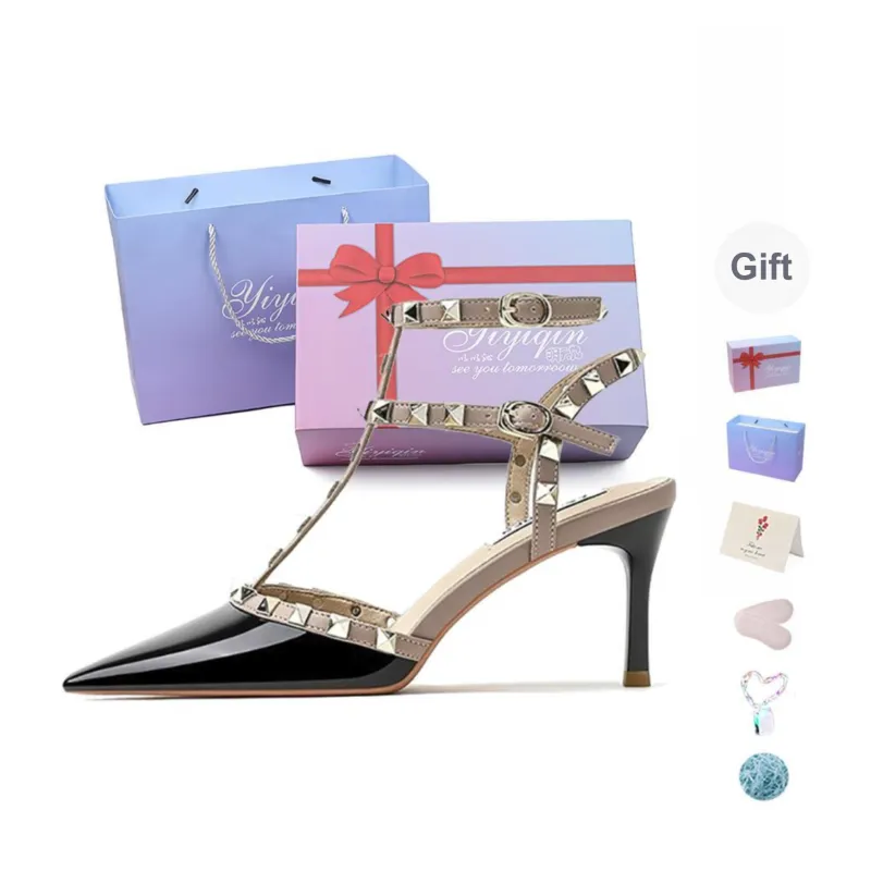 Take The Qin Slim Heel High Heels Women's-17
