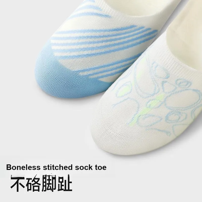 Crabsecret No Show Socks Unisex Combo Set-26