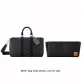 Keepall 35-Side Zippers-Black