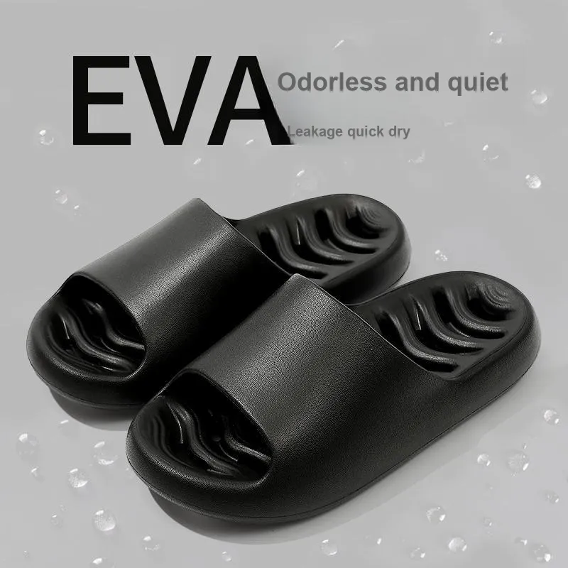 Foot Recreation Summer Comfortable Quiet Fishbone Slip Resistant Odor Resistant Comfortable Home Slippers-21