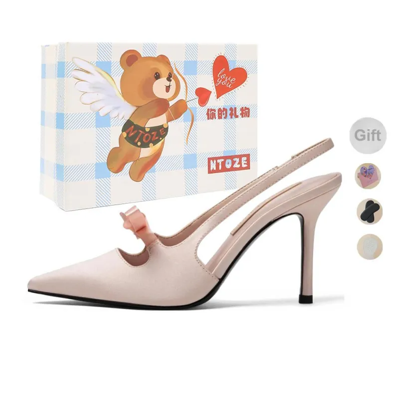 NTOZE Slim Heel High Heels Women's-13