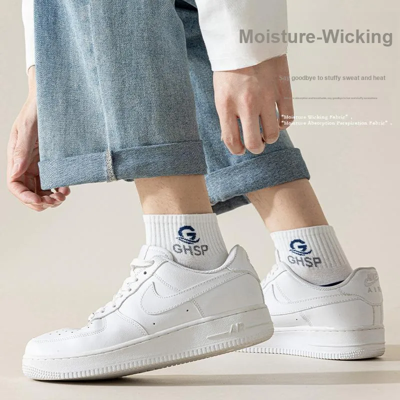 Cotton Gene Ankle Socks Men's 5 Pack-4