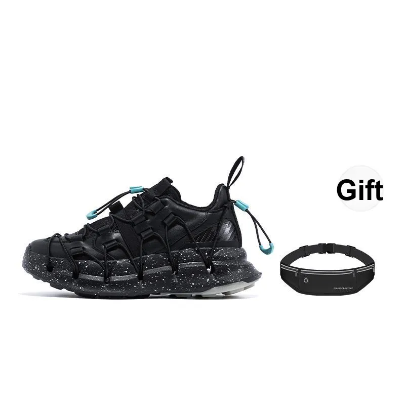 CARBONSTAR SHELL Armor Series Running Shoes Unisex Low-Top Black