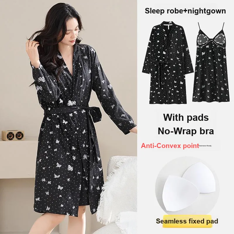 NOME Nightgown Sleep Robe Women's-6