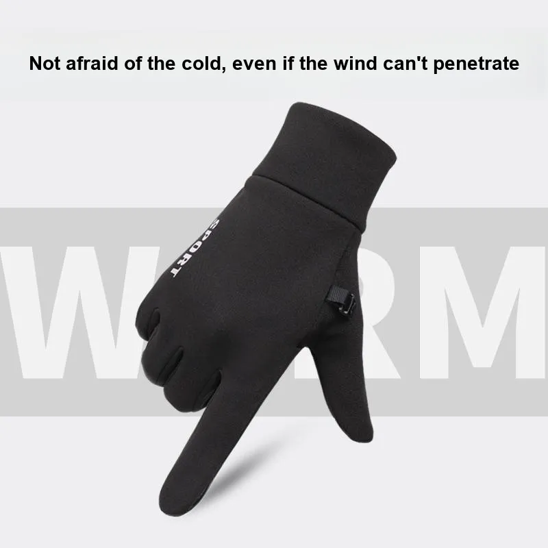 NANJIREN Thickened Warm Gloves Men's-1