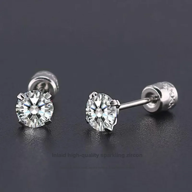 Tkb A Pair Of Earrings For Both Ears No Need To Remove Stud Earrings Unisex-3