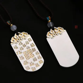 BKBU 999 Fine Silver Pendants Unisex