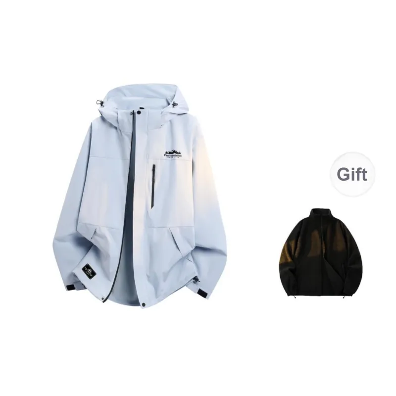 PAUL COSTELLOE Keep Warm From The Wind Windbreaker Jacket Unisex Includes Liner-19