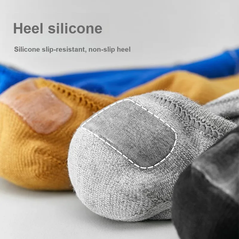 ZEROIN No Show Socks Men's 5 Pack-16