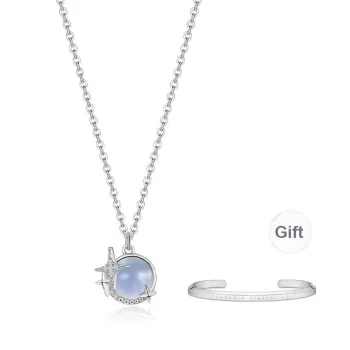 Colev Kie S925 Silver Necklaces Women's
